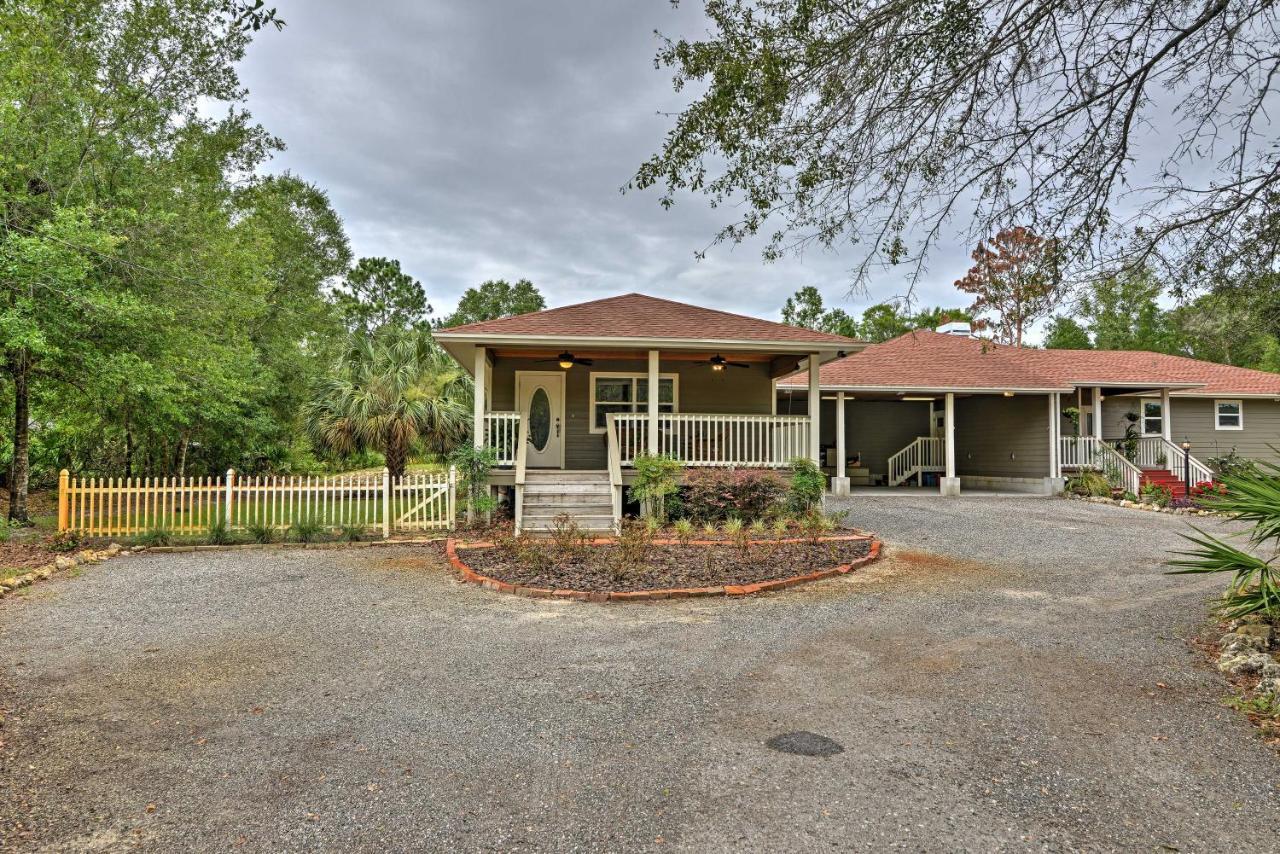 Crystal River Cottage On 1 Acre With Deck And Porch! Yankeetown Εξωτερικό φωτογραφία