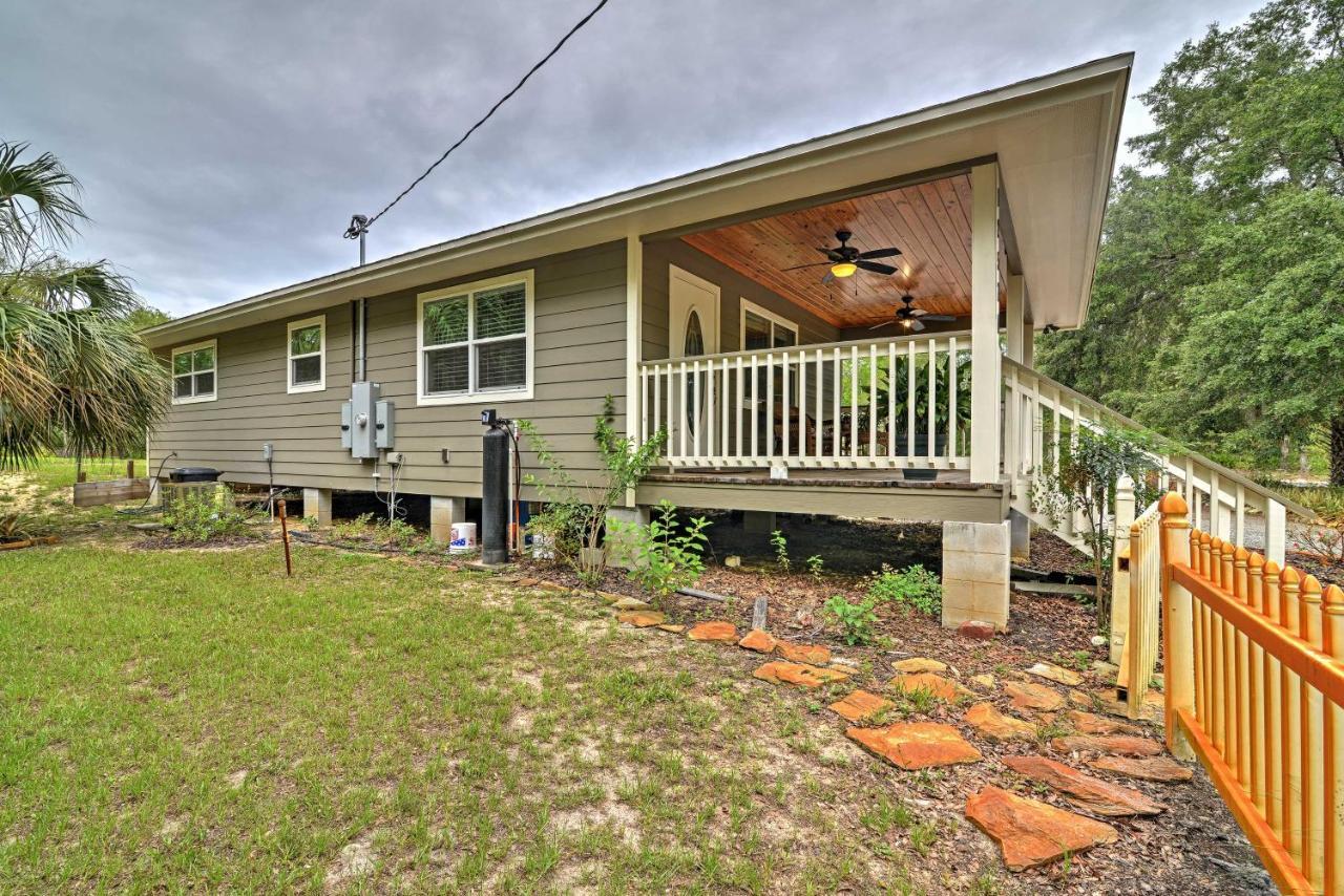 Crystal River Cottage On 1 Acre With Deck And Porch! Yankeetown Εξωτερικό φωτογραφία