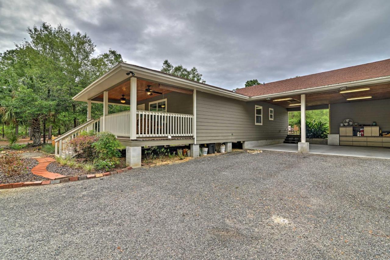 Crystal River Cottage On 1 Acre With Deck And Porch! Yankeetown Εξωτερικό φωτογραφία